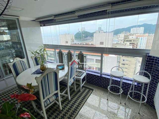 Apartamento com 2 dormitórios à venda, 92 m² por R$ 690.000,00 - Itararé - São Vicente/SP