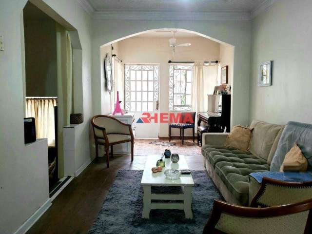 Sobrado com 3 dormitórios à venda, 139 m² por R$ 850.000,00 - Gonzaga - Santos/SP
