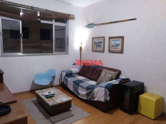 Apartamento à venda, 66 m² por R$ 295.000,00 - Encruzilhada - Santos/SP