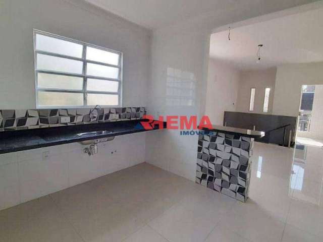 Casa com 2 dormitórios à venda, 80 m² por R$ 660.000,00 - Embaré - Santos/SP
