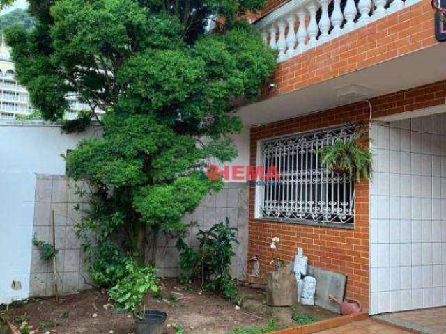 Sobrado com 4 dormitórios à venda, 224 m² por R$ 1.400.000,00 - Vila Belmiro - Santos/SP