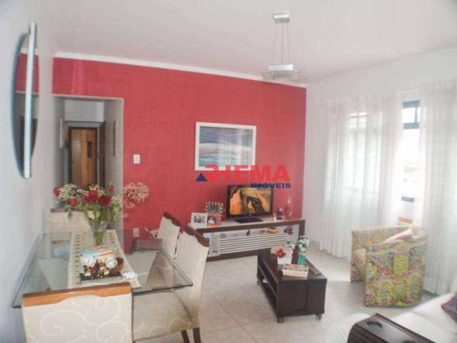 Apartamento com 2 dormitórios à venda, 80 m² por R$ 520.000,00 - Campo Grande - Santos/SP