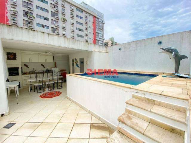 Sobrado com 3 dormitórios à venda, 188 m² por R$ 1.390.000,00 - Gonzaga - Santos/SP