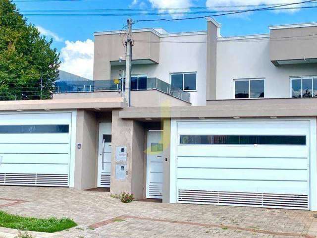 Sobrado com 1 Suíte com sacada, + 2 dormitórios e terraço à venda, 165 m² por R$ 780.000 - Canadá - Cascavel/PR