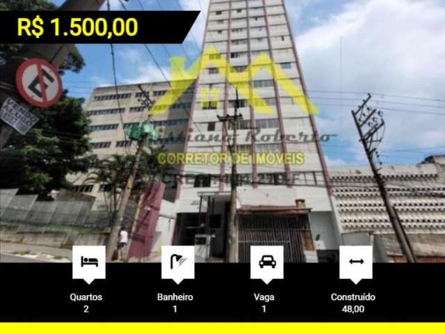 Apartamento para Locação em Guarulhos, Centro, 2 dormitórios, 1 banheiro, 1 vaga