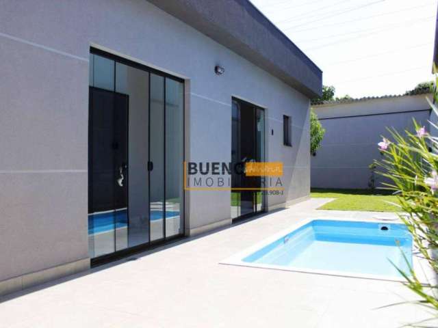 Casa deslumbrante a venda com piscina no bairro Vila Santa Maria em Americana-SP.
