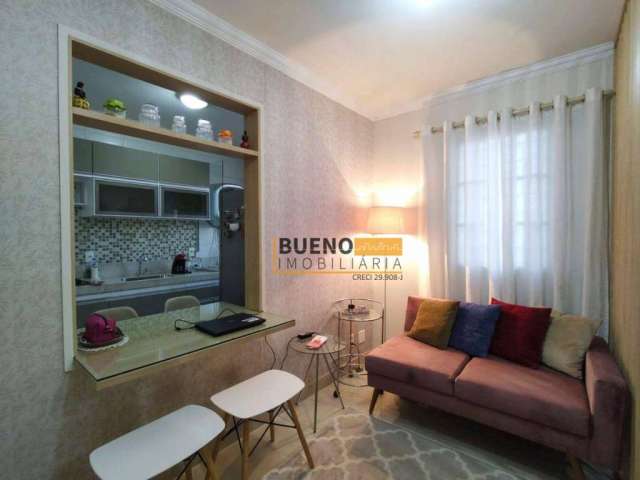 Lindo apartamento com 1 dormitório à venda, 37 m² por R$ 162.500 - Vila Santa Maria - Americana/SP
