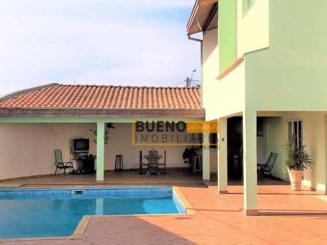 Casa com 3 dormitórios à venda no Residencial Furlan - Santa Bárbara D'Oeste/SP com Piscina e Espaço Gourmet.