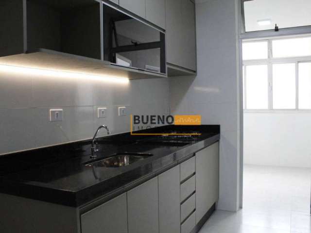 Amplo apartamento com 3 dormitórios à venda, 84 m² por R$ 382.000 - Jardim Santana - Americana/SP