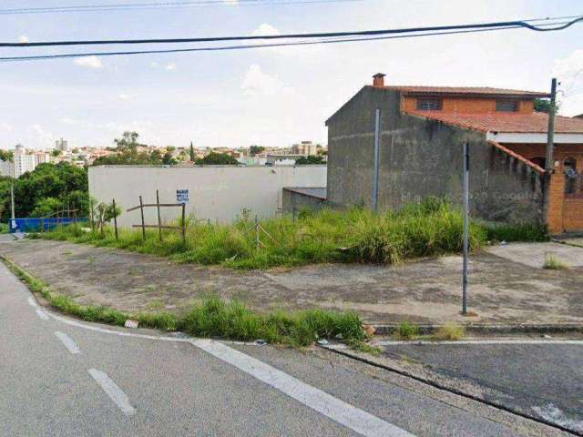 Terreno à venda, 567 m² por R$ 650.000,00 - Vila Trujillo - Sorocaba/SP