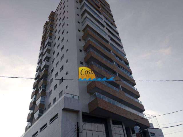 Apartamento com 1 dormitório para alugar, 45 m² por R$ 2.500,00/mês - Aviação - Praia Grande/SP