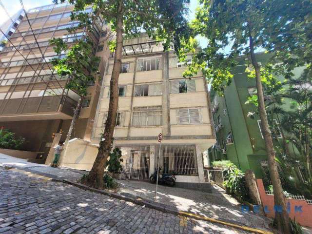 Apartamento com 2 dormitórios para alugar, 62 m² por R$ 4.787,25/mês - Leblon - Rio de Janeiro/RJ