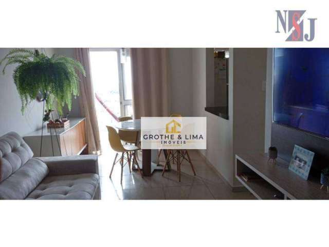 Apartamento com 3 dormitórios à venda, 60 m² por R$ 400.000 - Jardim Gurilândia - Taubaté/SP