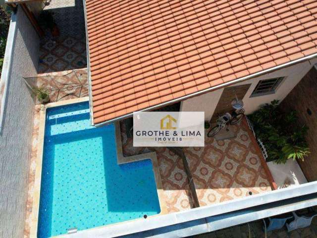 Casa com 3 dormitórios, espaço gourmet e piscina à venda, 141 m² - Cidade Nova - Pindamonhangaba/SP