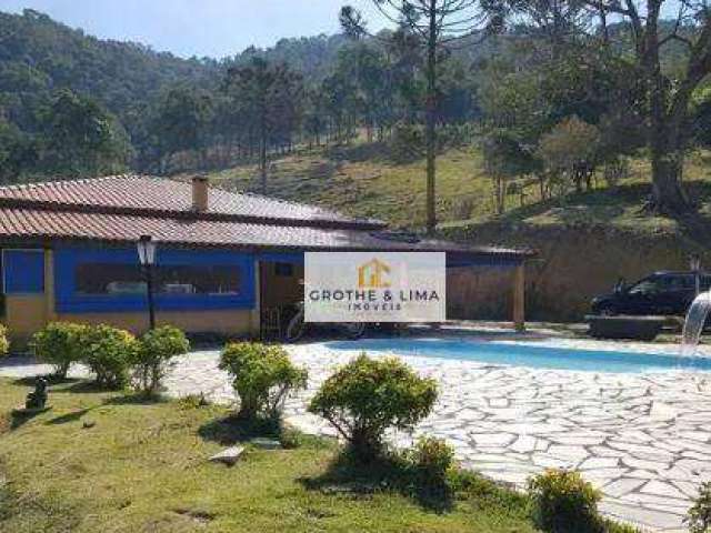 Sítio com 14 alqueires disponível para venda ou arrendamento no município da Natividade da Serra-SP