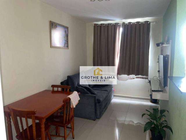 Apartamento com 2 dormitórios à venda, 47 m² por R$ 213.000,00 - Vila Branca - Jacareí/SP