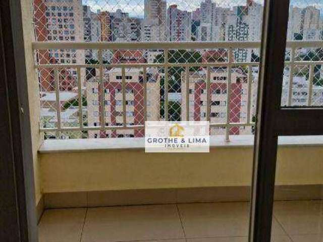 Apartamento com 3 dormitórios para alugar, 66 m² por R$ 4.460,00/mês - Jardim São Dimas - São José dos Campos/SP