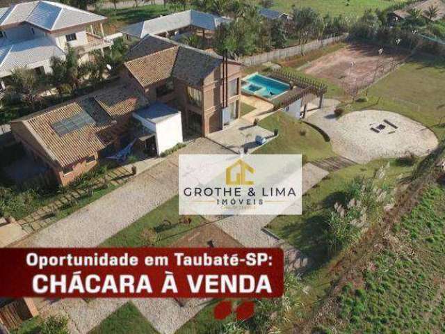 Magnifica casa  térrea com 3 dormitórios, 3 suítesà venda, 700 m²  - Chácaras Cataguá - Taubaté/SP