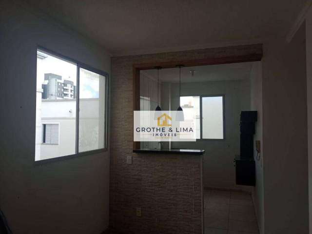 Apartamento com 2 dormitórios para alugar, 47 m² por R$ 1.700,00/mês - Vila São José - Taubaté/SP