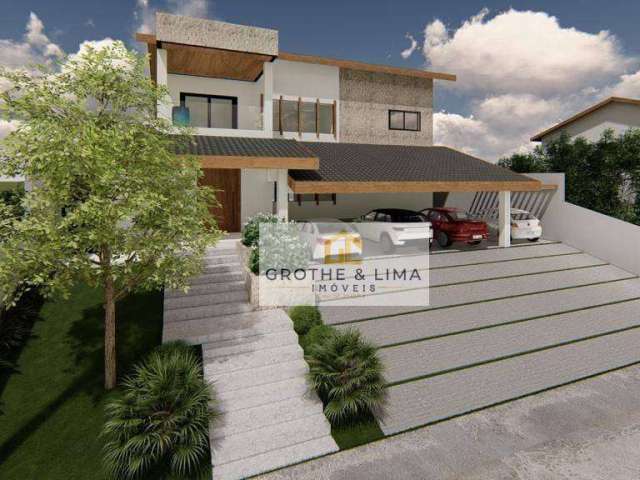 Casa com 4 dormitórios à venda, 450 m² por R$ 4.900.000,00 - Condomínio Reserva do Paratehy - São José dos Campos/SP
