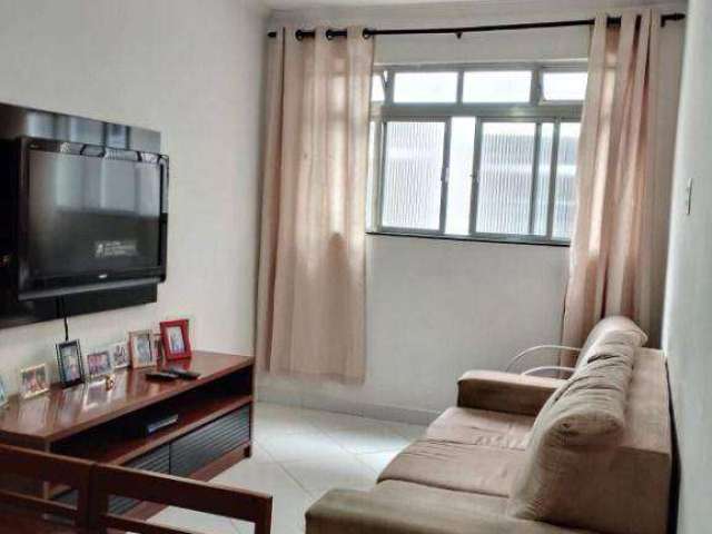Ótimo Apartamento com 2 dormitórios (Reformado) à venda, 62 m² por R$ 340.000 - Embaré - Santos/SP