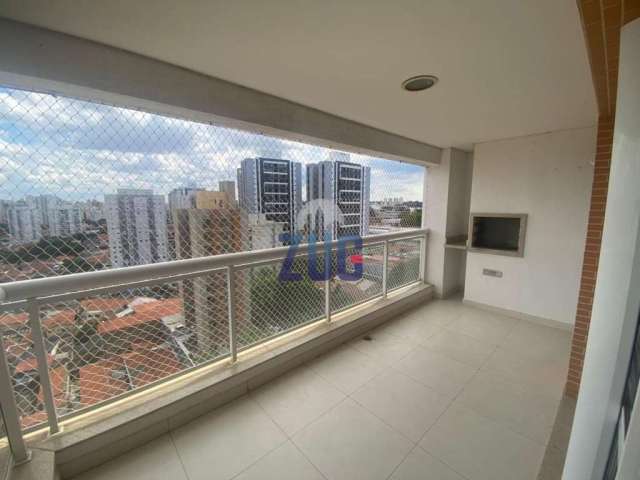 Apartamento com 3 quartos para alugar no Taquaral, Campinas , 119 m2 por R$ 7.500