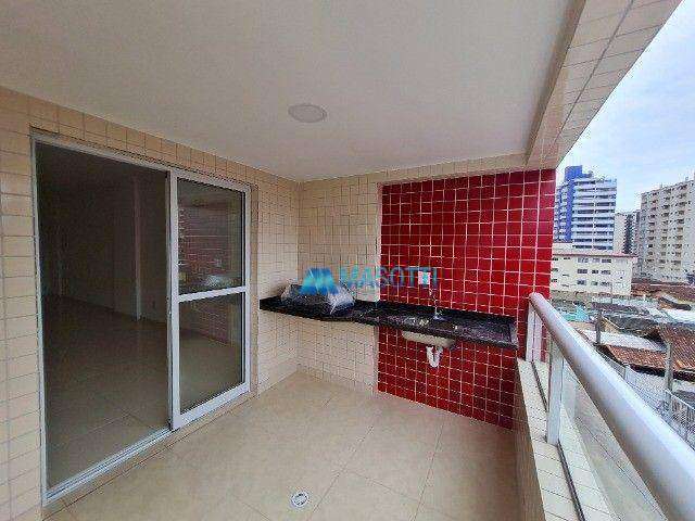 Apartamento com 3 dormitórios à venda, 100 m² por R$ 460.000,00 - Aviação - Praia Grande/SP