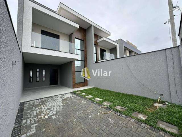 Sobrado com 3 dormitórios à venda, 168 m² por R$ 899.000,00 - Centro - Pinhais/PR