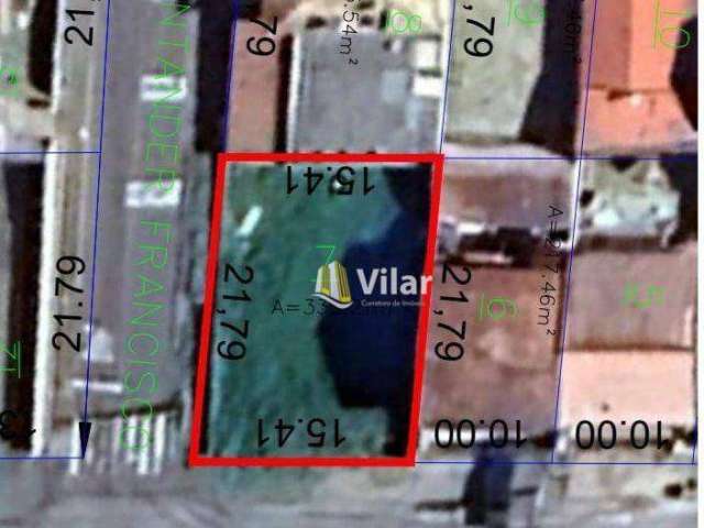 Terreno à venda, 335 m² por R$ 479.900,00 - Vila Ipanema - Piraquara/PR