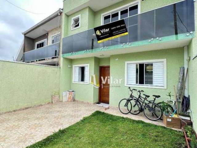 Sobrado com 4 dormitórios à venda, 99 m² por R$ 650.000 - Jardim Bela Vista - Piraquara/PR