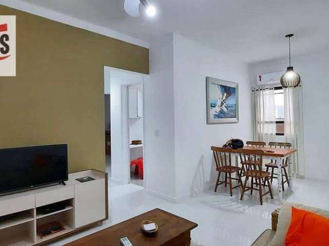 Apartamento com 2 dormitórios para alugar, 65 m² por R$ 2.800/mês - Astúrias - Guarujá/SP