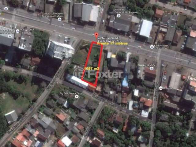 Terreno comercial à venda na Avenida Dorival Cândido Luz de Oliveira, 1616, Jansen, Gravataí, 1097 m2 por R$ 1.719.000