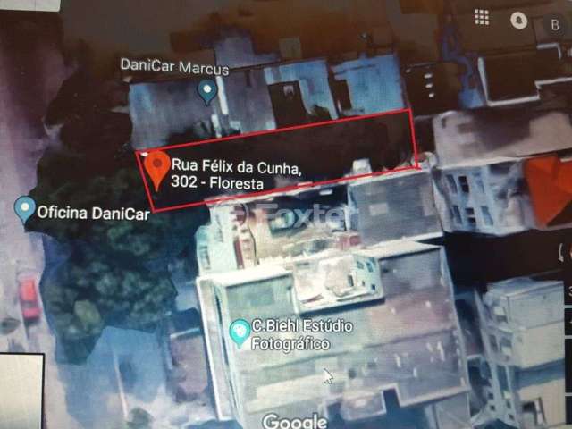 Terreno à venda na Rua Félix da Cunha, 302, Floresta, Porto Alegre, 184 m2 por R$ 450.000