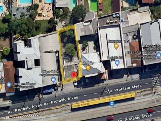 Terreno comercial à venda na Avenida Protásio Alves, 4360, Petrópolis, Porto Alegre, 434 m2 por R$ 850.000