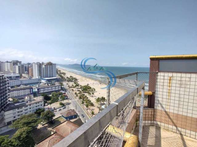 Cobertura com 3 quartos à venda na Avenida Presidente Kennedy, 15.375, Vila Mirim, Praia Grande, 151 m2 por R$ 1.070.000