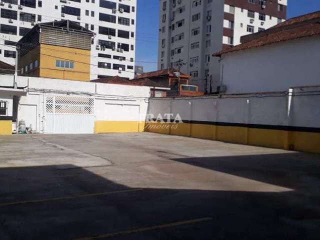 Terreno comercial para alugar na Rua Comendador Alfaia Rodrigues, Aparecida, Santos, 438 m2 por R$ 6.000