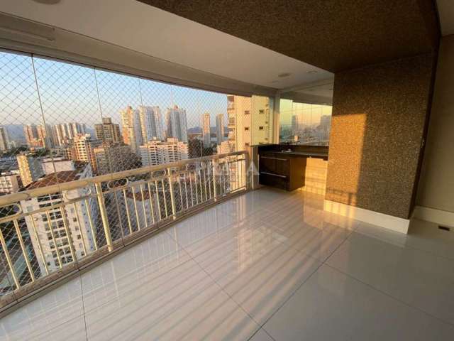 Apartamento para alugar na Avenida Rei Alberto I, Ponta da Praia, Santos, 199 m2 por R$ 15.000