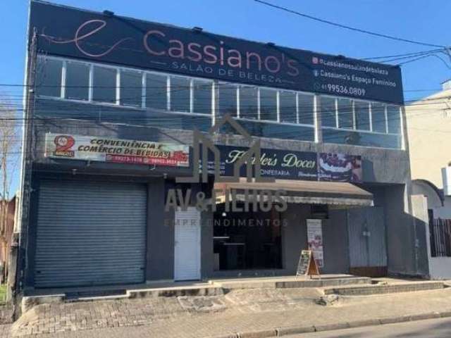 Lojas comerciais, no Centro de Piraquara, já alugados.