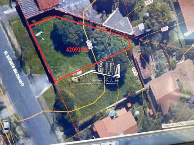 Terreno à venda na Rua Nunes Machado, Parolin, Curitiba, 934 m2 por R$ 1.650.000