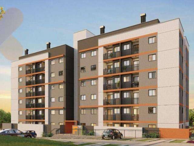 Apartamento Garden com 2 dormitórios à venda, 52 m² por R$ 482.726,00 - Cidade Industrial - Curitiba/PR