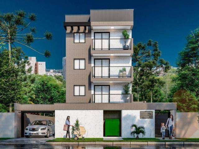Apartamento com 3 dormitórios à venda, 55 m² por R$ 270.000,00 - Vargem Grande - Pinhais/PR