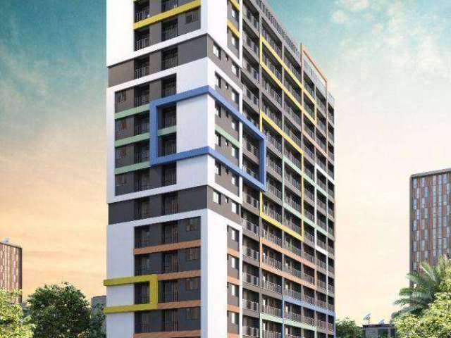 Apartamento com 2 dormitórios à venda, 40 m² por R$ 375.667,00 - Centro - Curitiba/PR