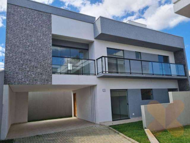 Sobrado com 3 dormitórios à venda, 157 m² por R$ 719.000,00 - Atuba - Pinhais/PR