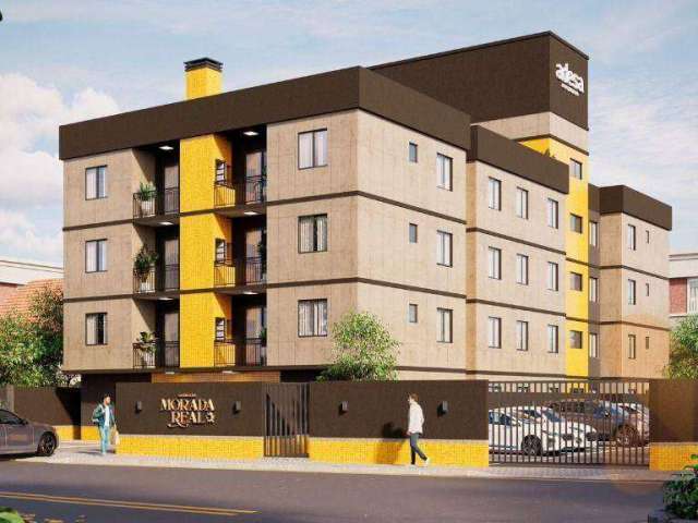 Apartamento com 2 dormitórios à venda, 55 m² por R$ 299.000,00 - Centro - Quatro Barras/PR