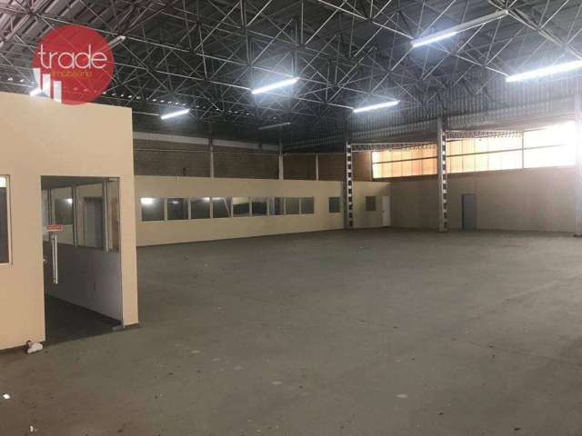Galpão para alugar, 943 m² por R$ 20.543,30/mês - Parque Industrial Coronel Quito Junqueira - Ribeirão Preto/SP