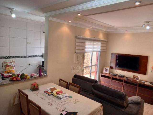 Apartamento, 74 m² - venda por R$ 410.000,00 ou aluguel por R$ 2.392,00/mês - Parque das Nações - Santo André/SP