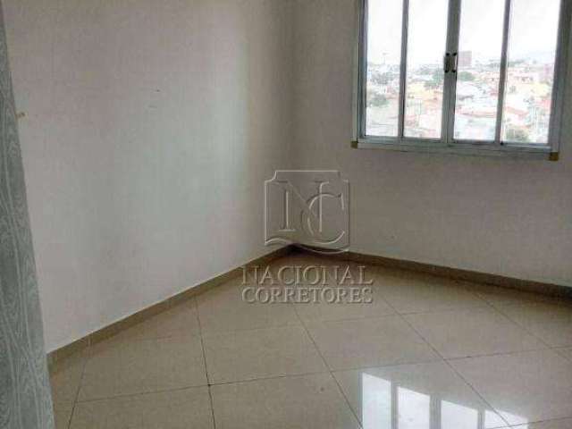 Apartamento com 2 dormitórios para alugar, 60 m² por R$ 3.093,00/mês - Vila Alzira - Santo André/SP