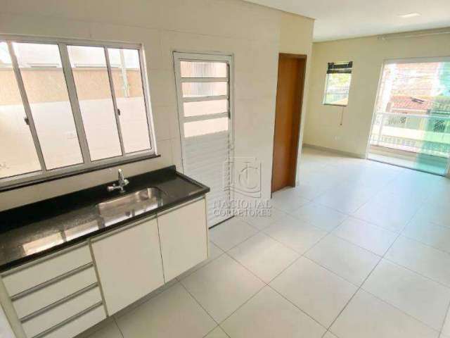 Sobrado, 110 m² - venda por R$ 480.000,00 ou aluguel por R$ 2.601,00/mês - Vila Curuçá - Santo André/SP