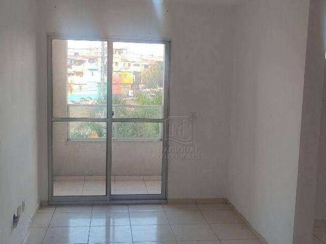 Apartamento com 2 dormitórios para alugar, 60 m² por R$ 2.118,14/mês - Utinga - Santo André/SP
