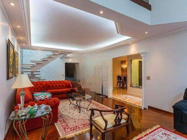 Sobrado, 310 m² - venda por R$ 2.500.000,00 ou aluguel por R$ 5.991,00/mês - Casa Branca - Santo André/SP